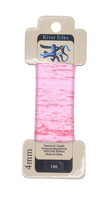 River Silks 4mm 106 Overdyed Orchid Pink