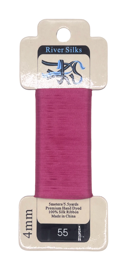 River Silks 4mm 055 Prism Pink
