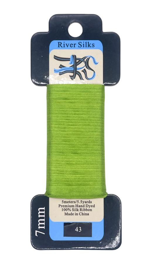 River Silks 7mm 043 Greenery