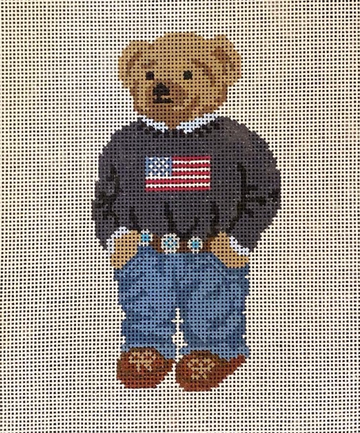 Flag Sweater Bear (Boy)