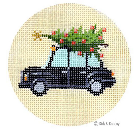 Christmas in London Taxi Cab