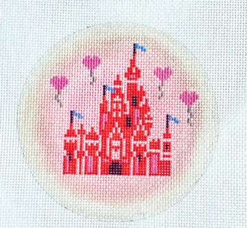 Love Castle with Heart Balloons