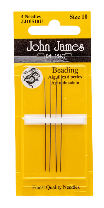 John James Size 10 Beading Needles