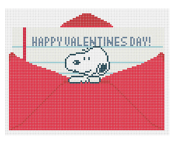 PEANUTS Valentine-Snoopy in Valentine Envelope