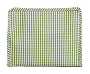 Roadie Large Zip Bag TRVL Gingham Moss