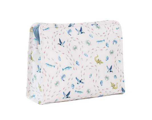 Roadie Large Zip Bag TRVL Coastal Tides
