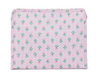 Roadie Large Zip Bag TRVL Petite Fleur Pink