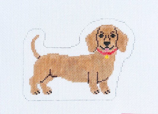 Dachshund Ornament (Stitch Rock)
