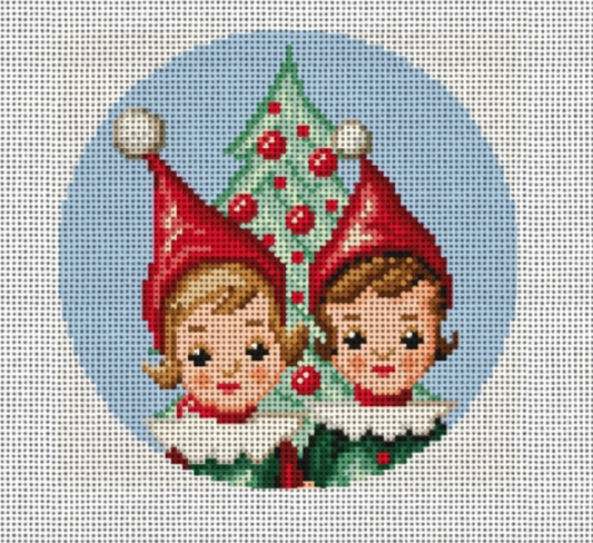 Vintage Pixie Elves