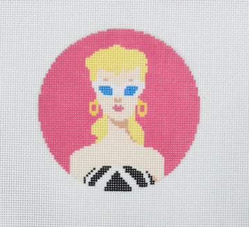 Retro Barbie Round