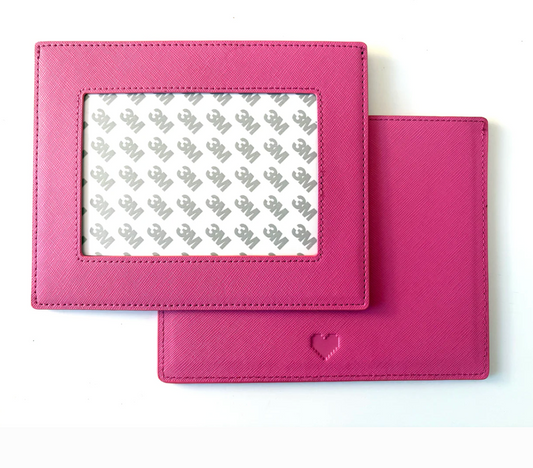 Self-Finishing Mahjong Card Sleeve Hot Pink