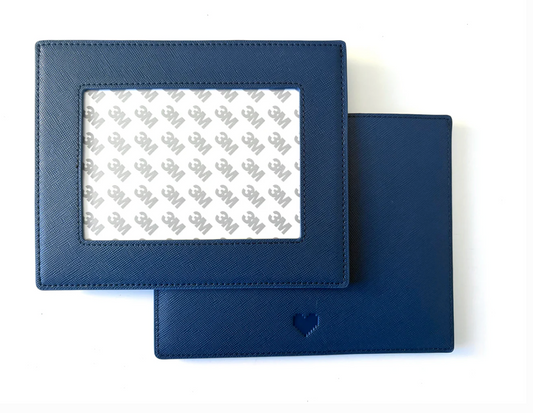 Self-Finishing Mahjong Card Sleeve Navy Blue