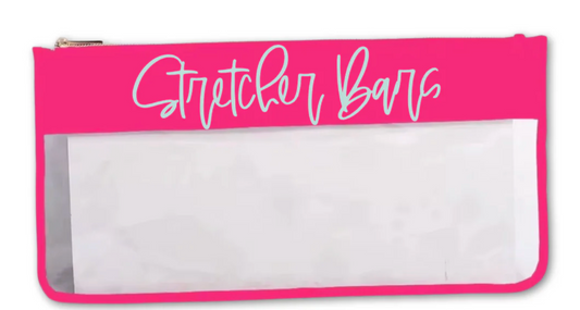 Stretcher Bar Storage Bag Hot Pink