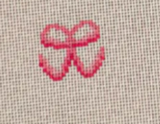 Mini Pink Bow (Sunday Shoppe)