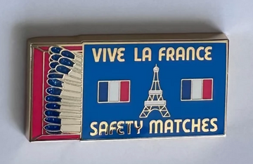 Vive La France Matchbook Needle Minder