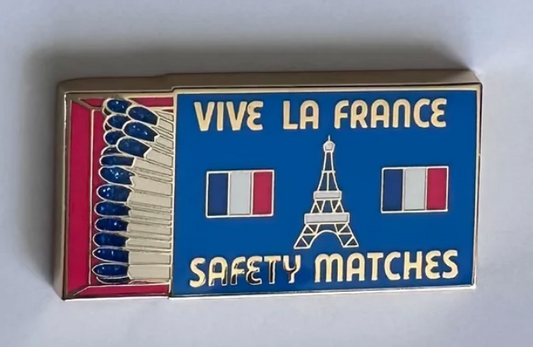 Vive La France Matchbook Needle Minder