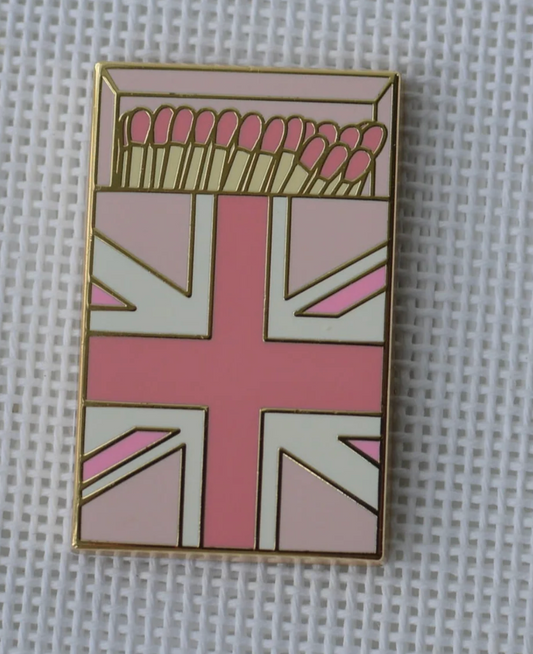 Pink British Flag Needleminder