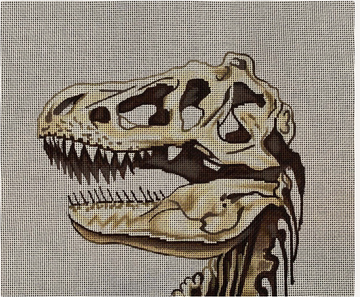 Dinosaur Fossil Head