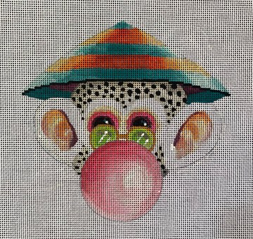 Monkey with Bubblegum