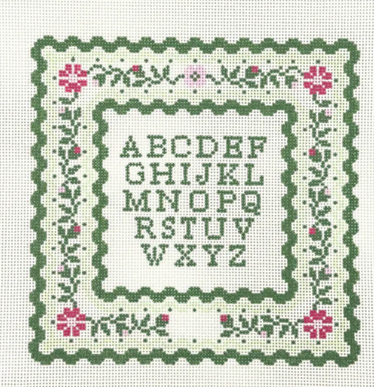 Scalloped Buds Frame