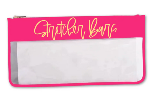 Stretcher Bar Storage Bag Hot Pink