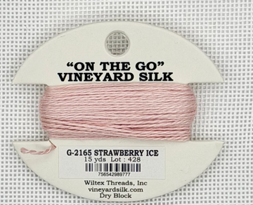 Vineyard Silk Card G-2165 Strawberry Ice