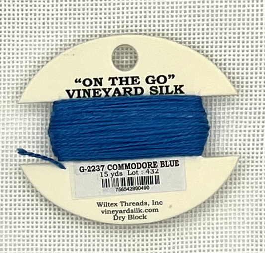 Vineyard Silk Card G-2237 Commodore Blue