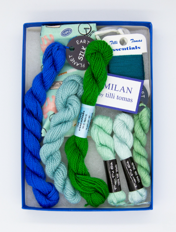 Mystery Thread Box (Blue Tones)