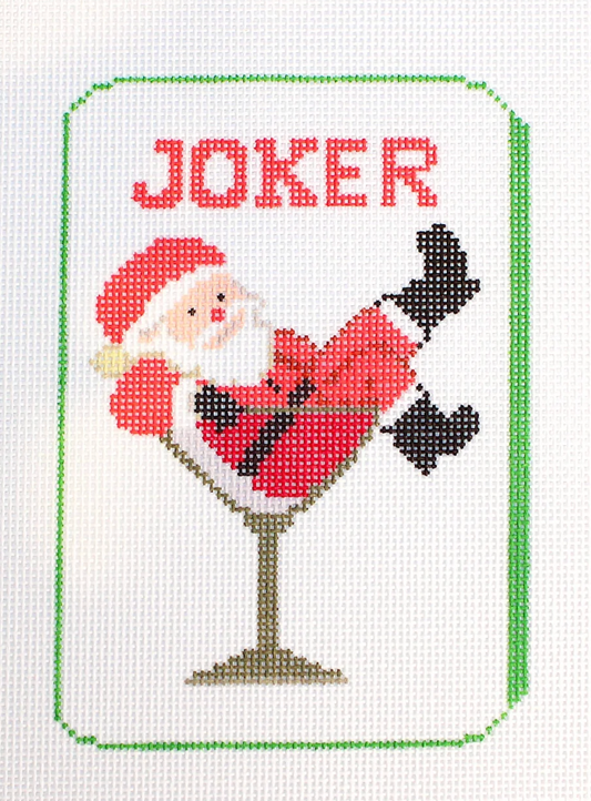 Santa Joker Mahjong Tile