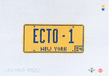 Ecto 1 License Plate (Trunk Show)