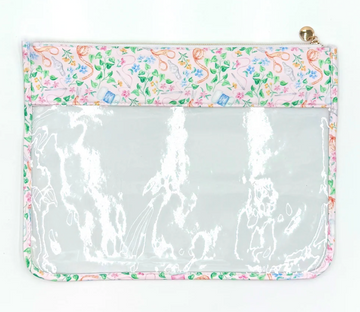Medium Needlepoint Print Project Bag