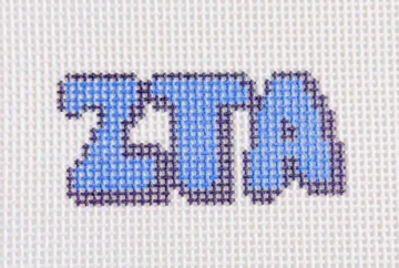Zeta Tau Alpha Bag Charm