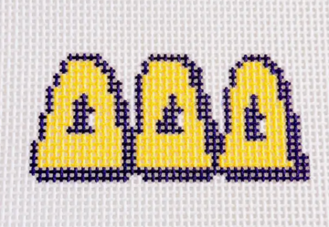 Delta Delta Delta Bag Charm