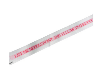 Let Me Needlepoint And Tell Me I'm Pretty Printed Purse Strap/Belt