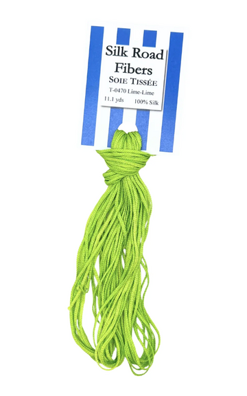 Soie Tissée 0470 Lime Lime