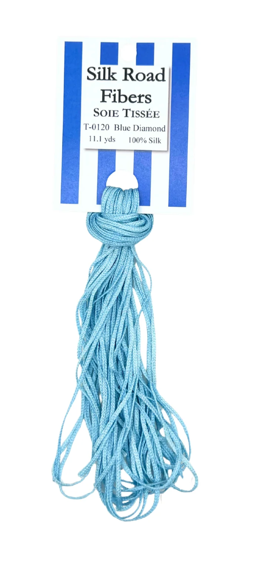 Soie Tissée 0120 Blue Diamond