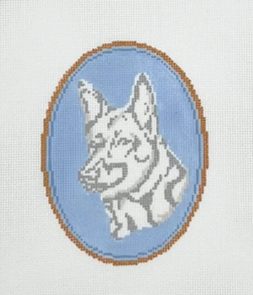 German Shepherd Cameo