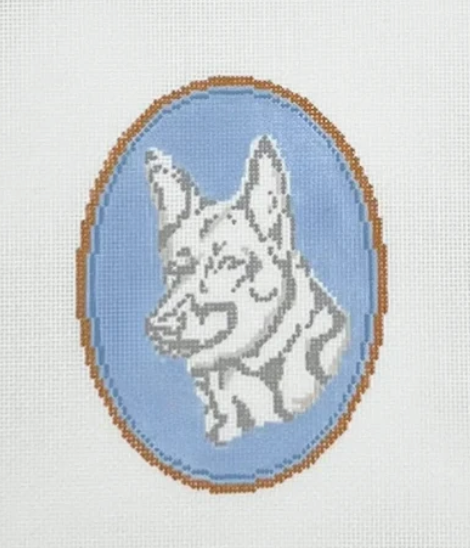 German Shepherd Cameo