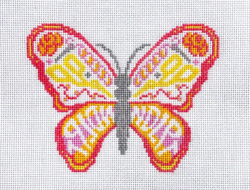 Needlepoint Butterfly Groovy