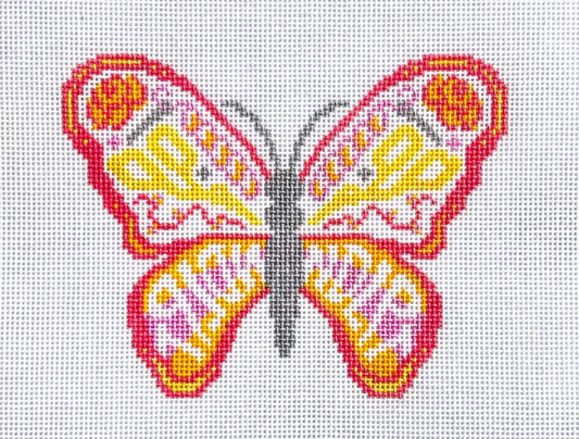 Needlepoint Butterfly Groovy