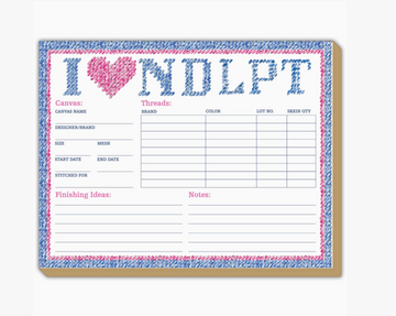 I Heart NDLPT Stitches Luxe planner