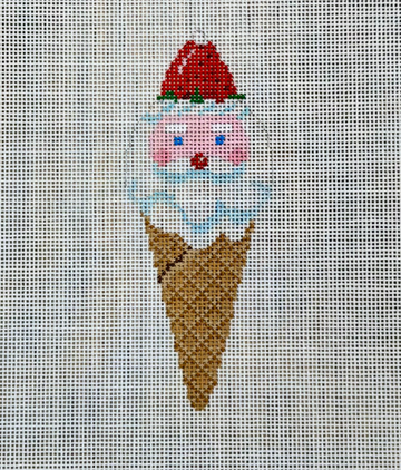 Santa Ice Cream Cone (Trunk Show)