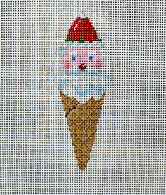 Santa Ice Cream Cone (Trunk Show)