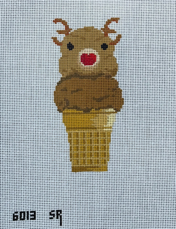 Reindeer Ice Cream Cone (Trunk Show)
