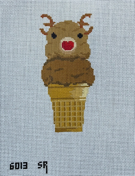 Reindeer Ice Cream Cone (Trunk Show)
