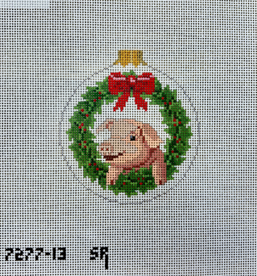 Christmas Pig Round 13 mesh (Trunk Show)