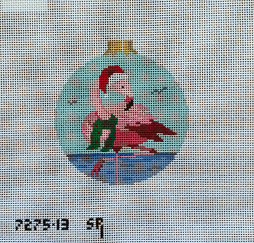 Santa Flamingo Round 13 mesh (Trunk Show)