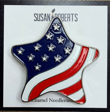 Flag Star Needleminder (Trunk Show)