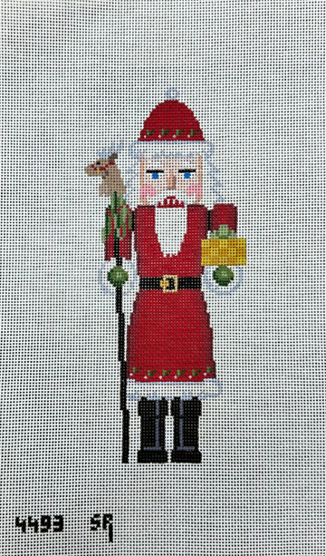 Nutcracker Reindeer Santa with Present 13 mesh (Trunk Show)