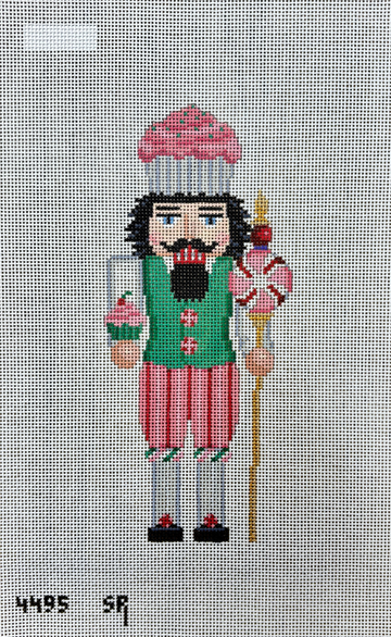 Nutcracker Cupcake Man 13 mesh (Trunk Show)